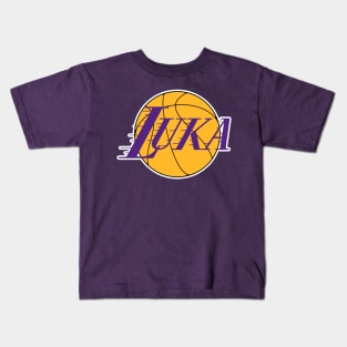 Luka Doncic Lakers Basketball Kids T-Shirt